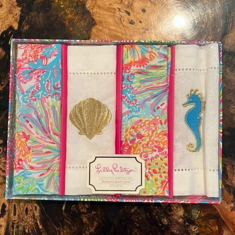 Lilly Pulitzer Cocktail Napkins